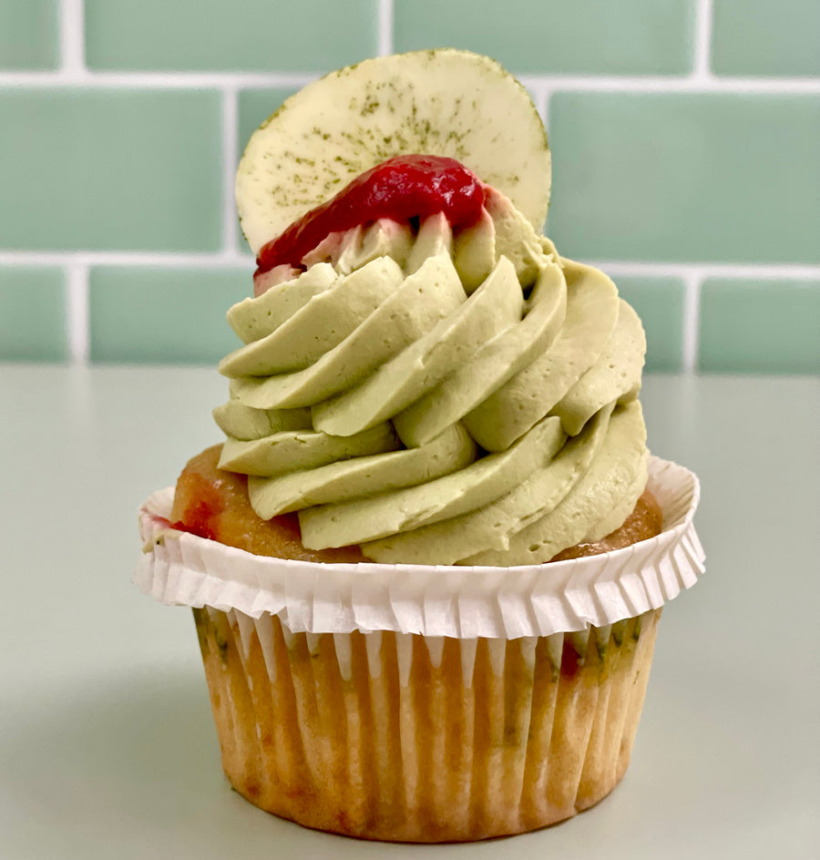 Matcha Cupcake, glutenfrei!