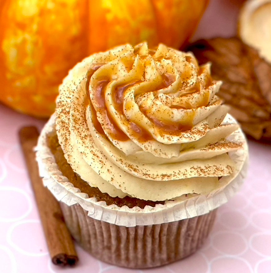 Pumpkin Spiced Latte Cupcake (von Oktober - Dezember erhältlich)