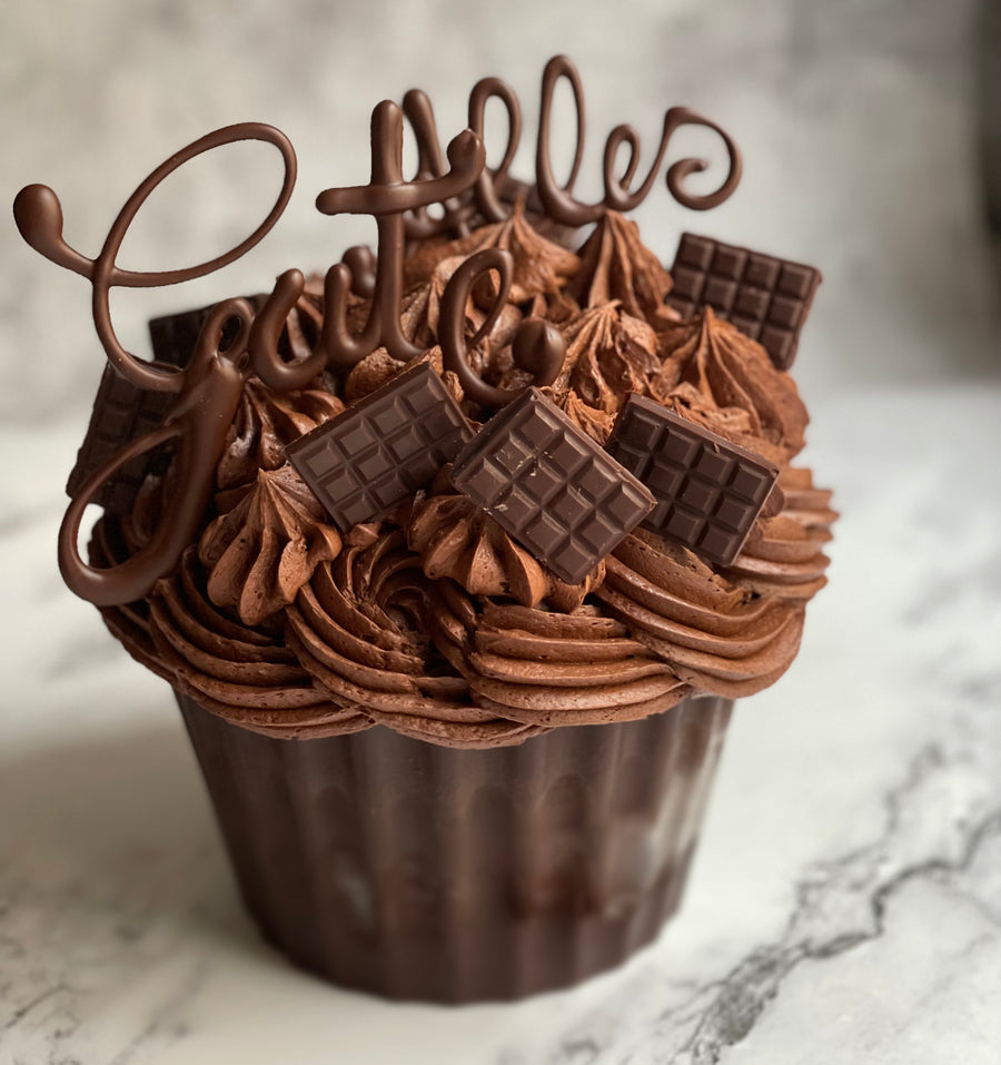 "Alles Gute" Riesencupcake