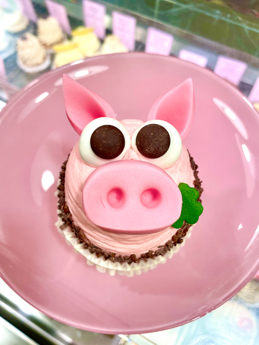 Silvester-Glücksbringerschweinchen Cupcake (ab 27.12 erhältlich!)