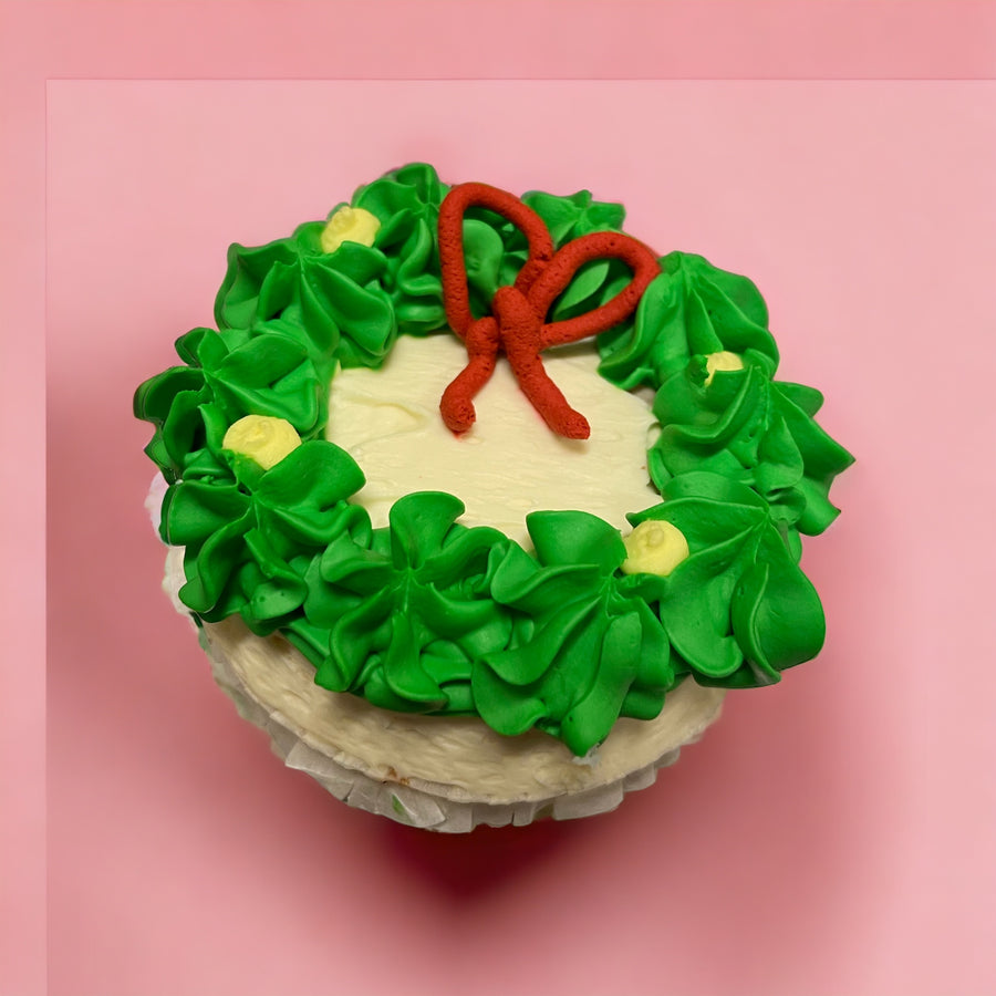 Weihnachtskranz Cupcake ab 20. November erhältlich