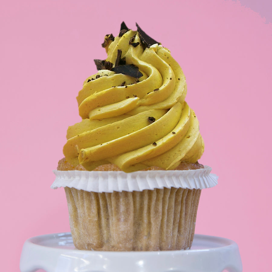 Maracuja Cupcake - laktosefrei & vegan!